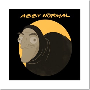 abby normal Posters and Art